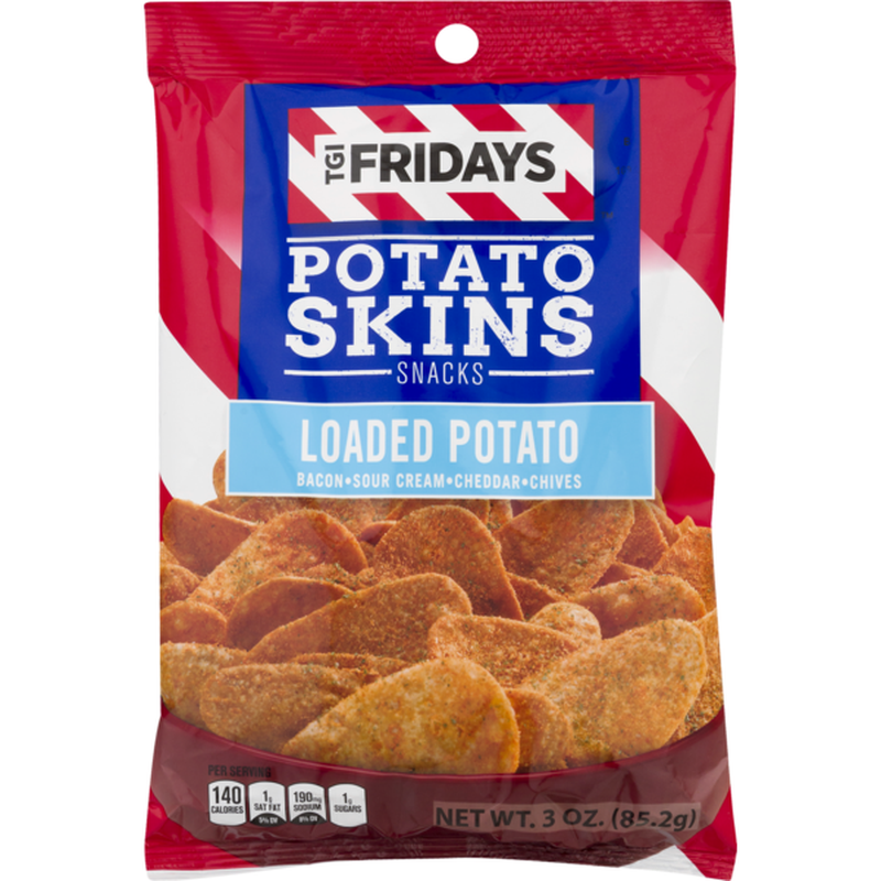 TGI Fridays - Potato Skins Loaded Baked Potato 3oz | Heavenly Sweets